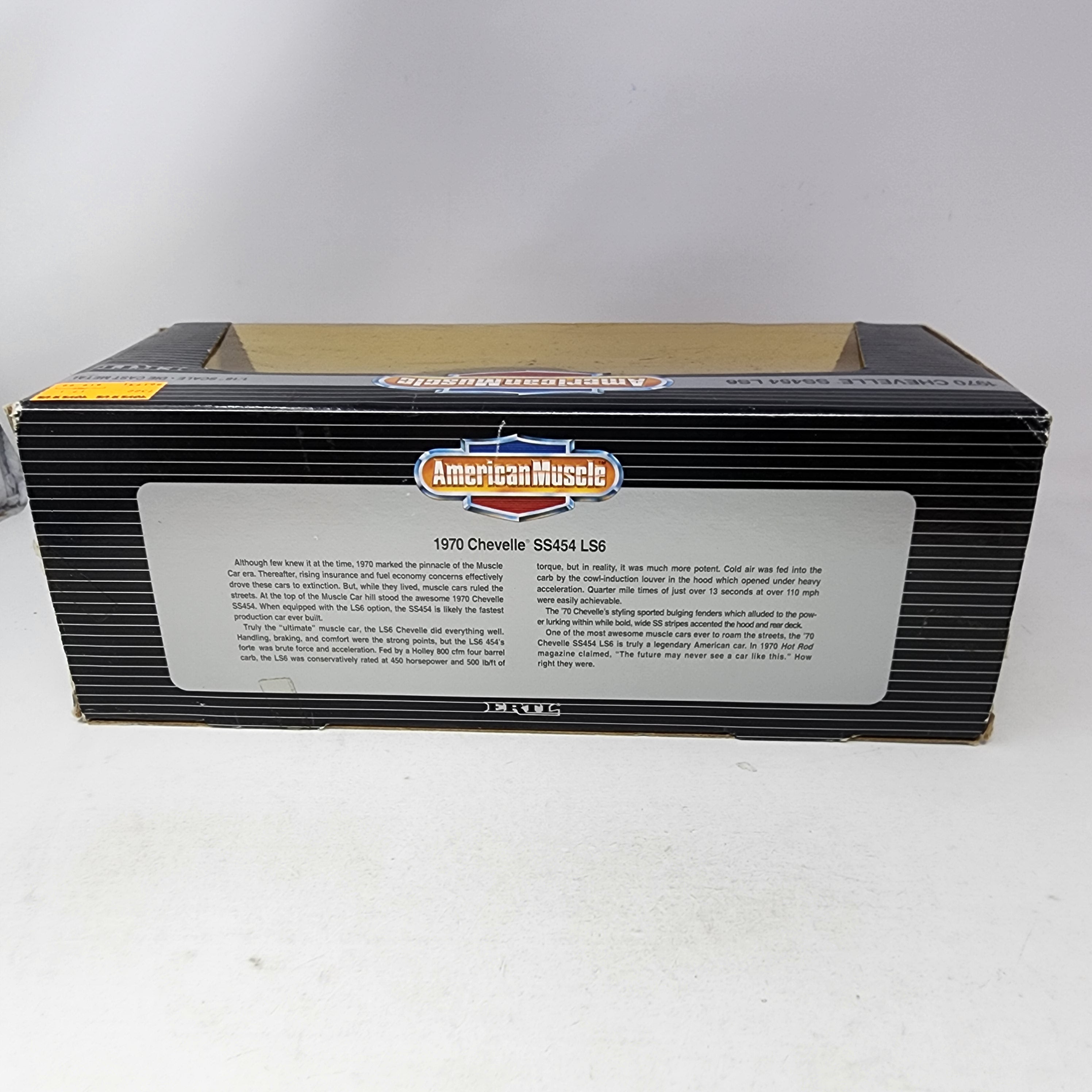 1970 Chevy Chevelle SS 454 LS6 * ERTL Collectibles 1/18 Scale American Muscle、mySite、hgirdovlk
