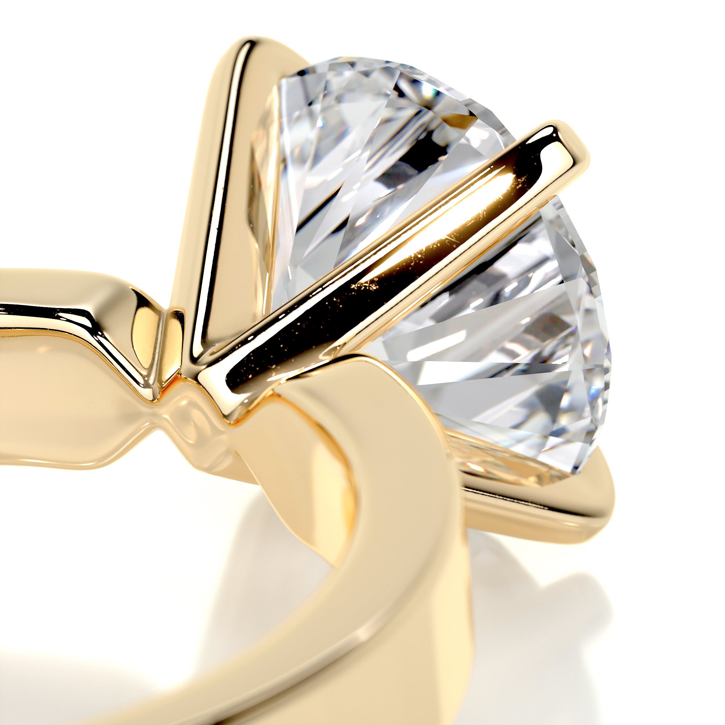 Kaia Diamond Engagement Ring -18K Yellow Gold、mySite、hinf8tx79