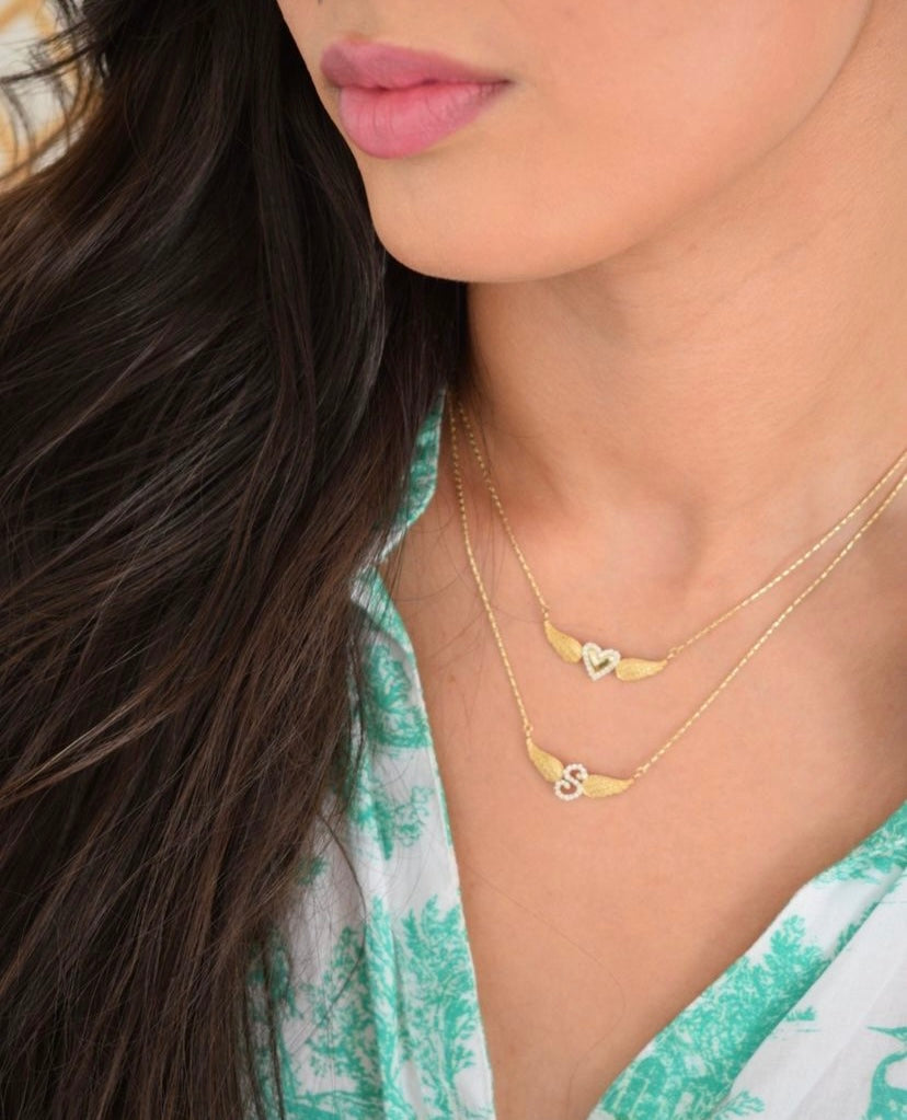 Corielle Joelle Initial Pendant Necklace、mySite、noshort