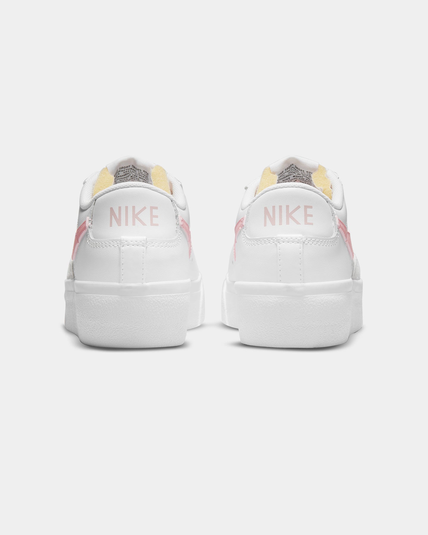 Nike Women's Blazer Low Platform White/Pink Glaze、mySite、zt4zffjzw