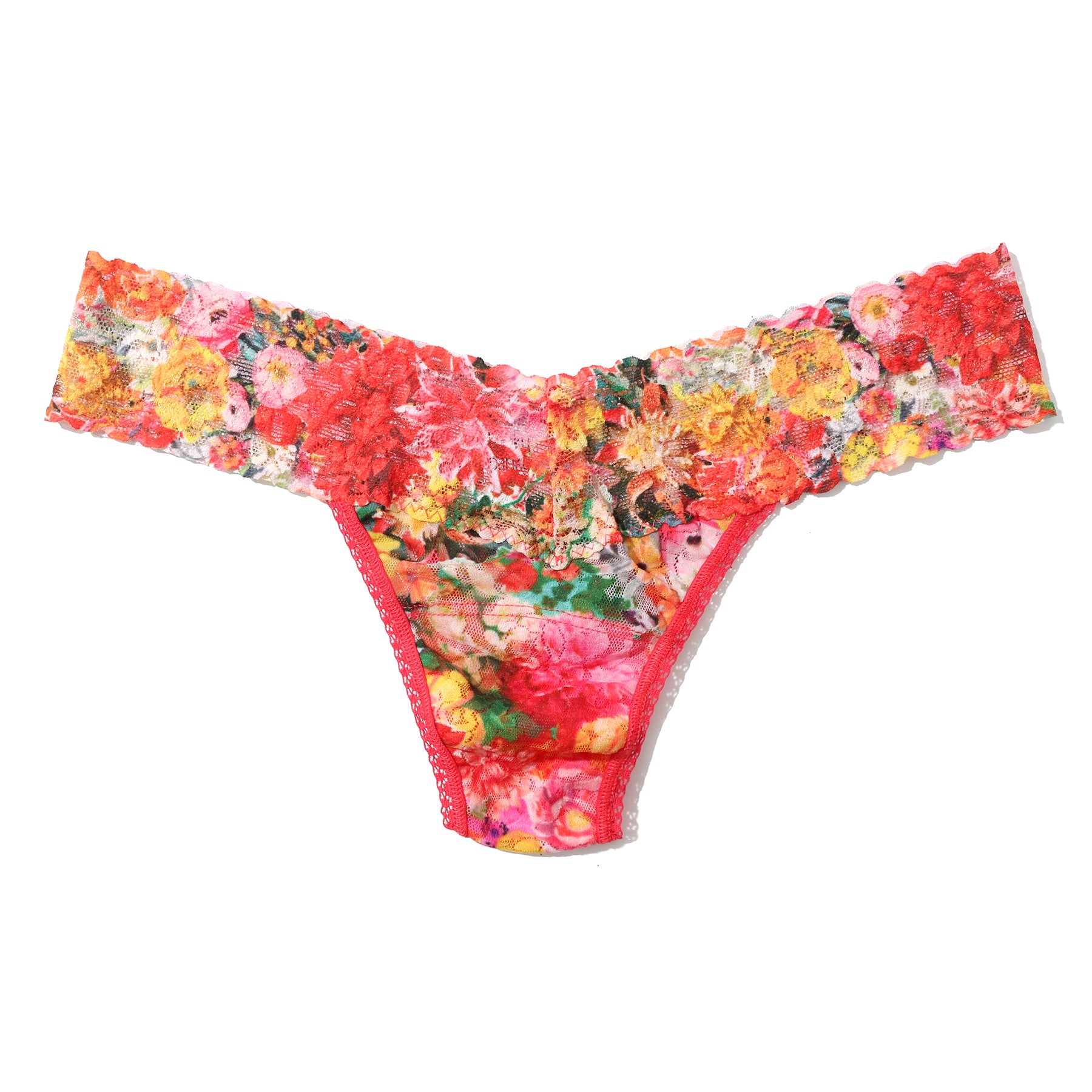  Hanky Panky Printed Lace Low Rise Thong、mySite、justintrudeaud