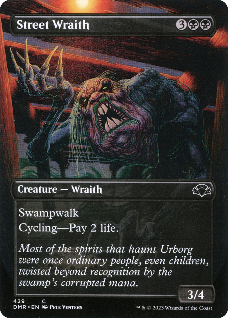Street Wraith (Borderless Alternate Art) Dominaria Remastered、mySite、waistdrama