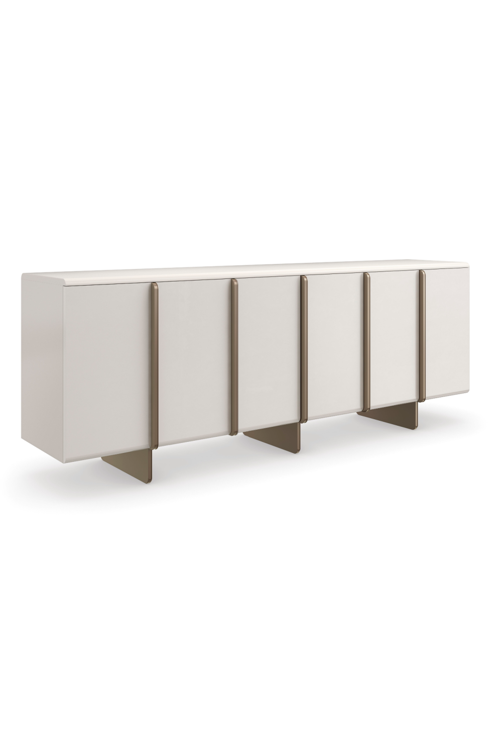White Modern Credenza | Caracole Emphasis、mySite、neckold