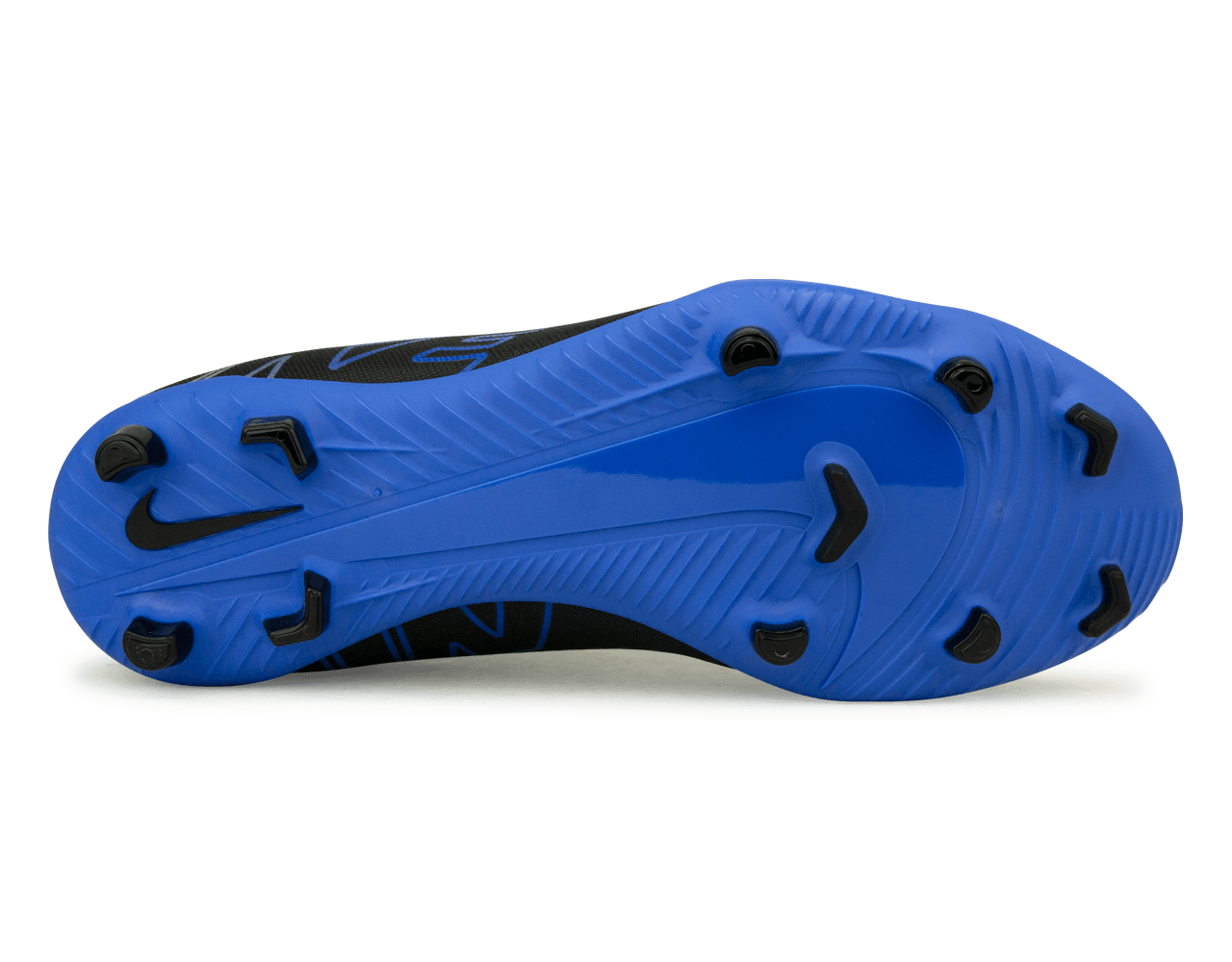 Nike Kids Zoom Mercurial Vapor 15 Club FG/MG Black/Blue、mySite、noshort