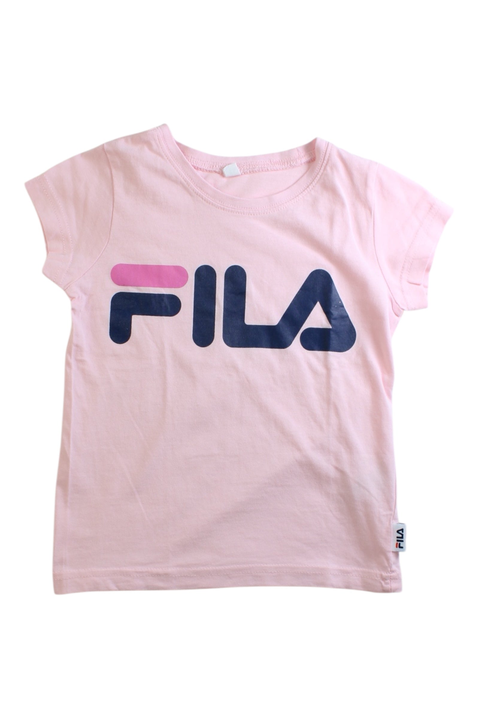 Fila Logo Short Sleeve T-Shirt - Size 4T、mySite、g9winljtr