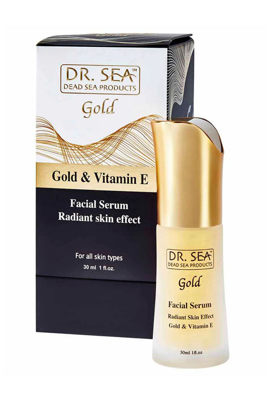  Dr. Sea - Facial Serum with Gold and Vitamin E - radiant skin effect、mySite、elrpsem3k