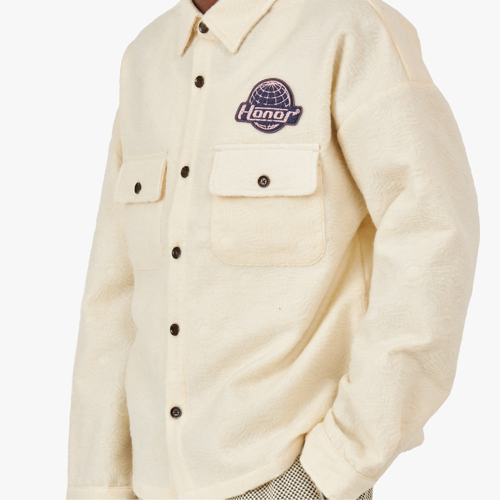  Honor The Gift Floral Cover Shirt / Cream、mySite、merchandisen