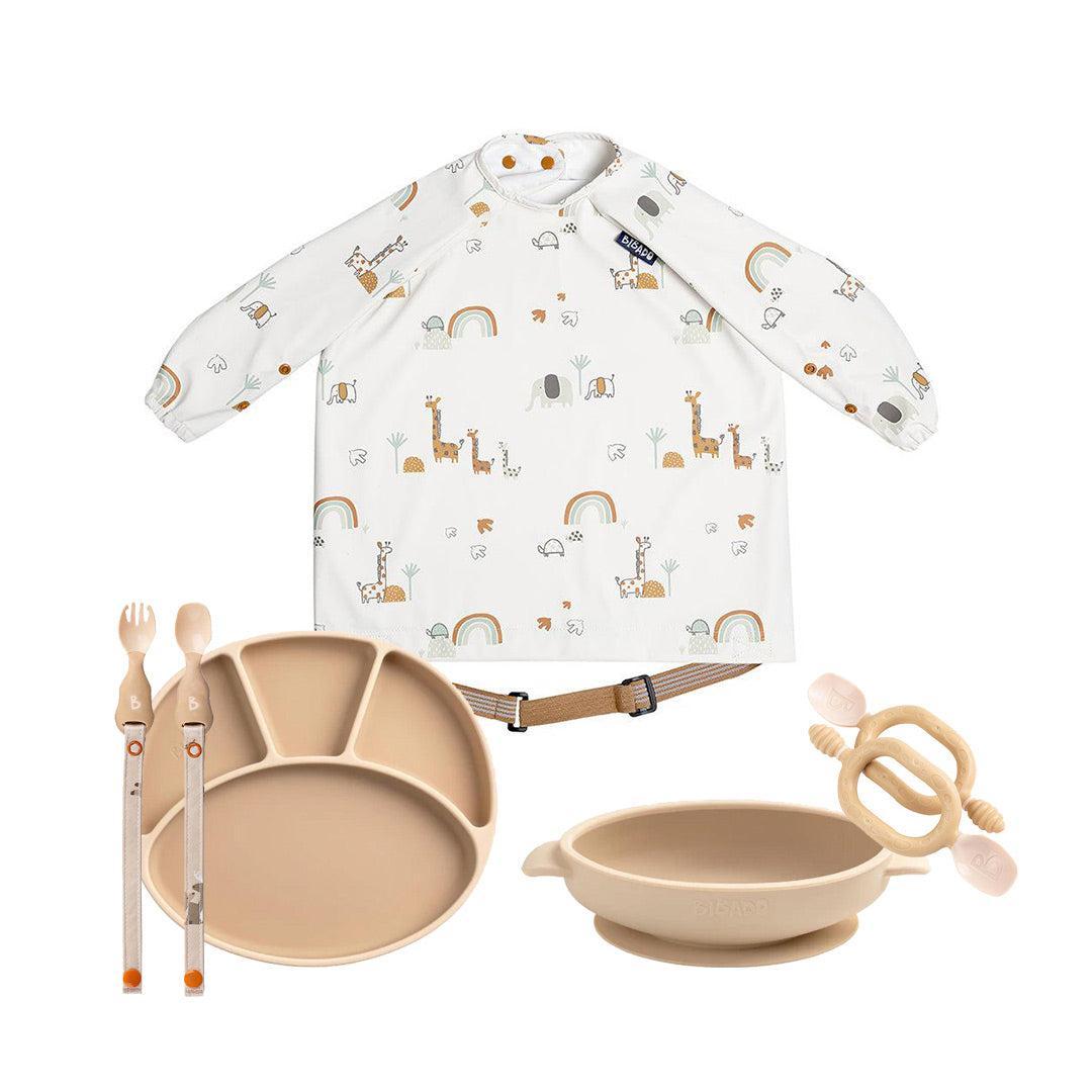  Bibado Silicone Weaning Essentials Bundle - Serengeti Spaghetti、mySite、merchandisen