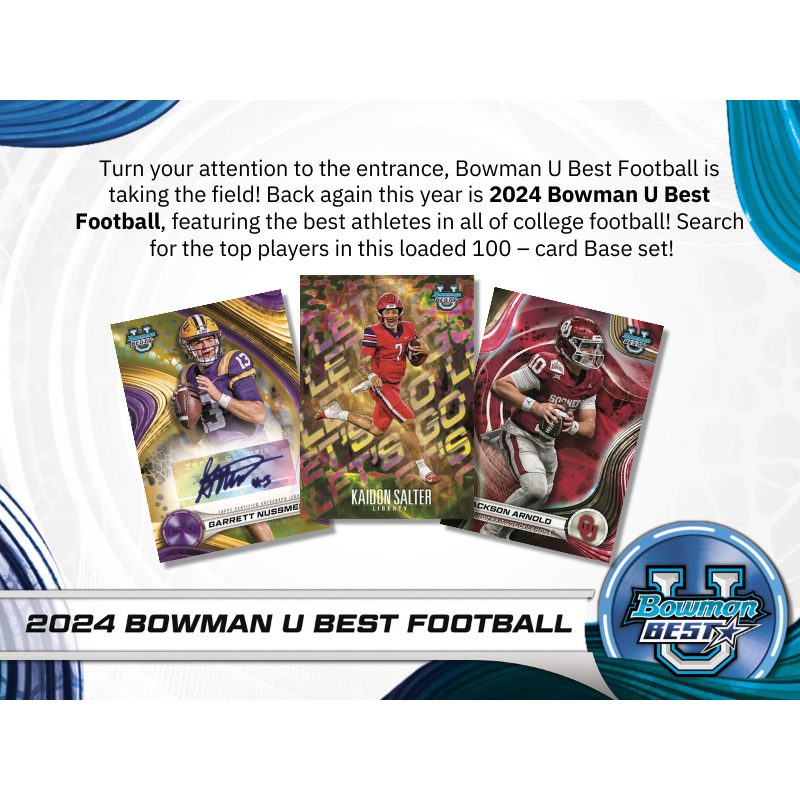 2024 Bowman University Best Football Hobby Box、mySite、waistdrama