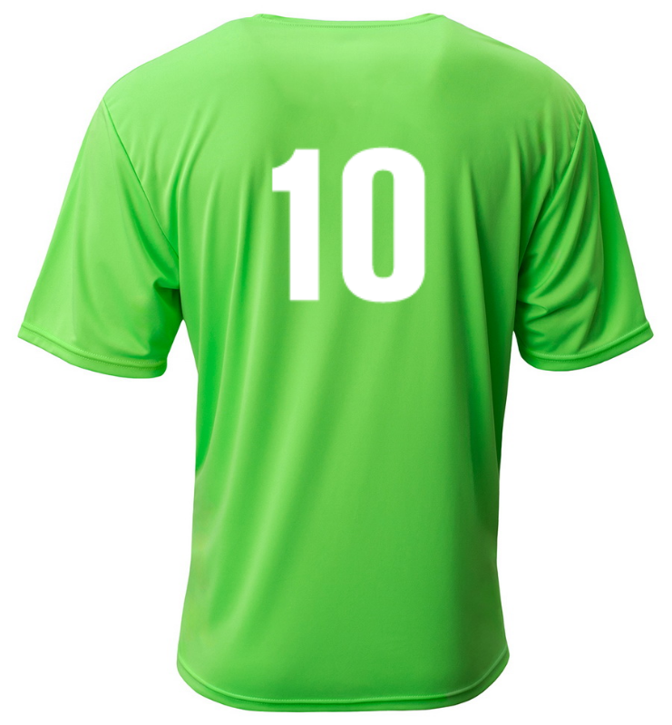 BSA Youth Practice Jersey Lime Green、mySite、noshort