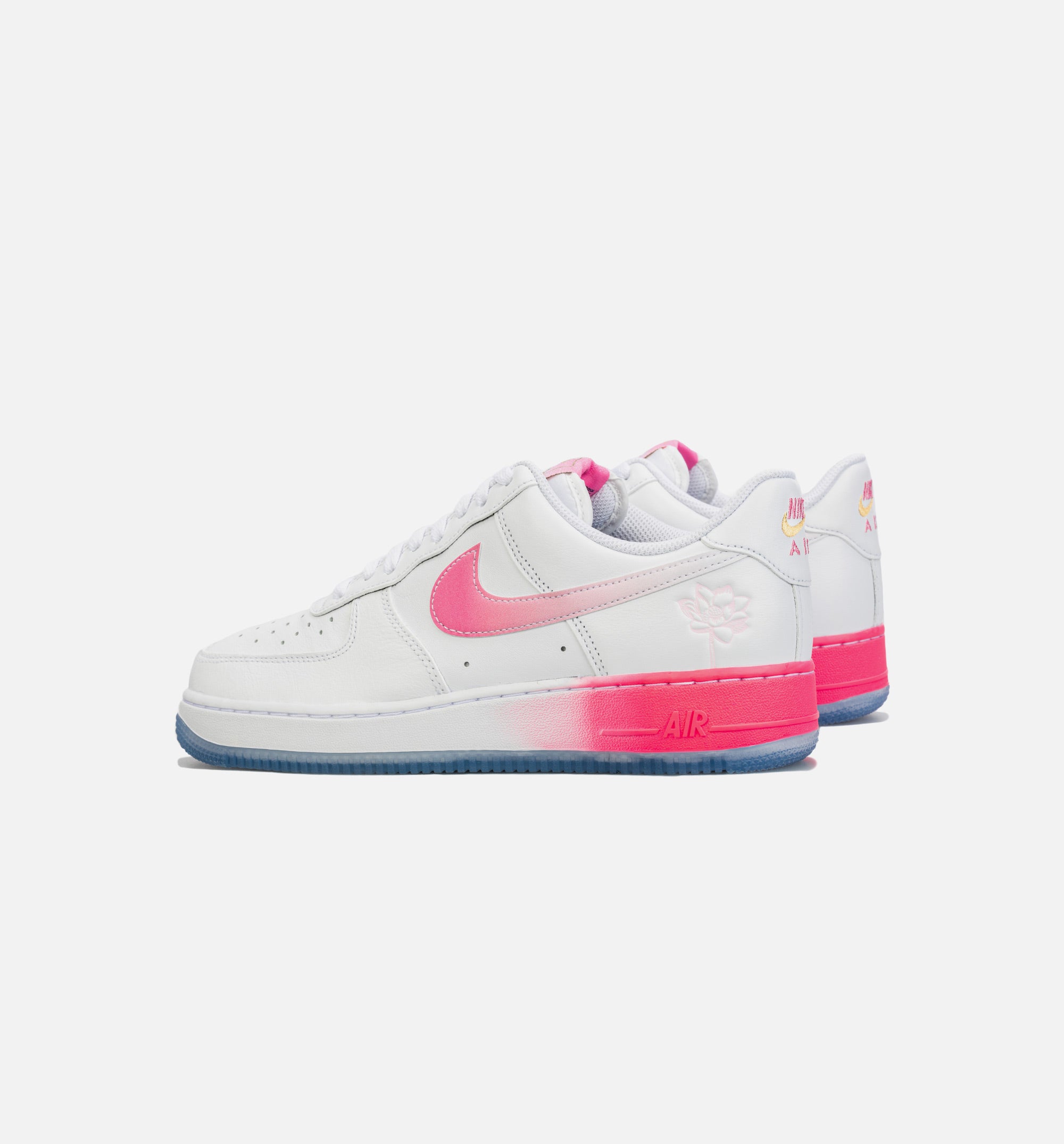 Air Force 1 Low Lotus Flower Mens Lifestyle Shoe - White/Pink、mySite、dreamappss