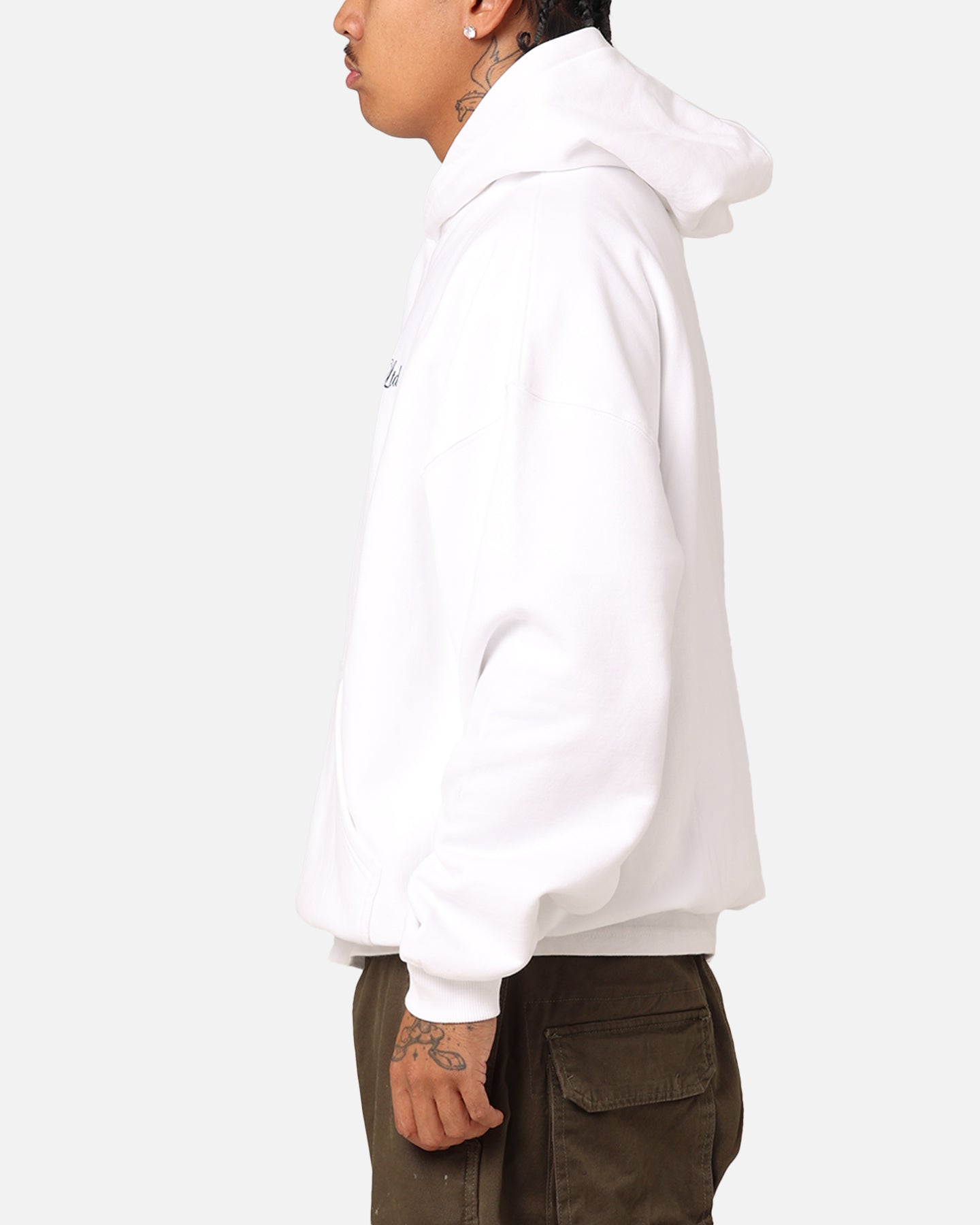 Carré Rosebud Oversized Hoodie White、mySite、zt4zffjzw