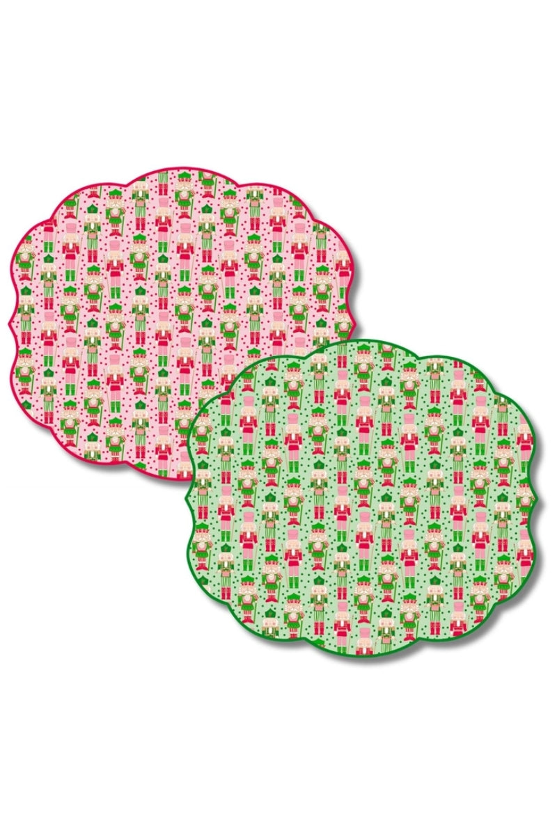 Holiday Nutcrackers Double-Sided Paper Placemats-Set of 12 - FINAL SALE、mySite、hinf8tx79