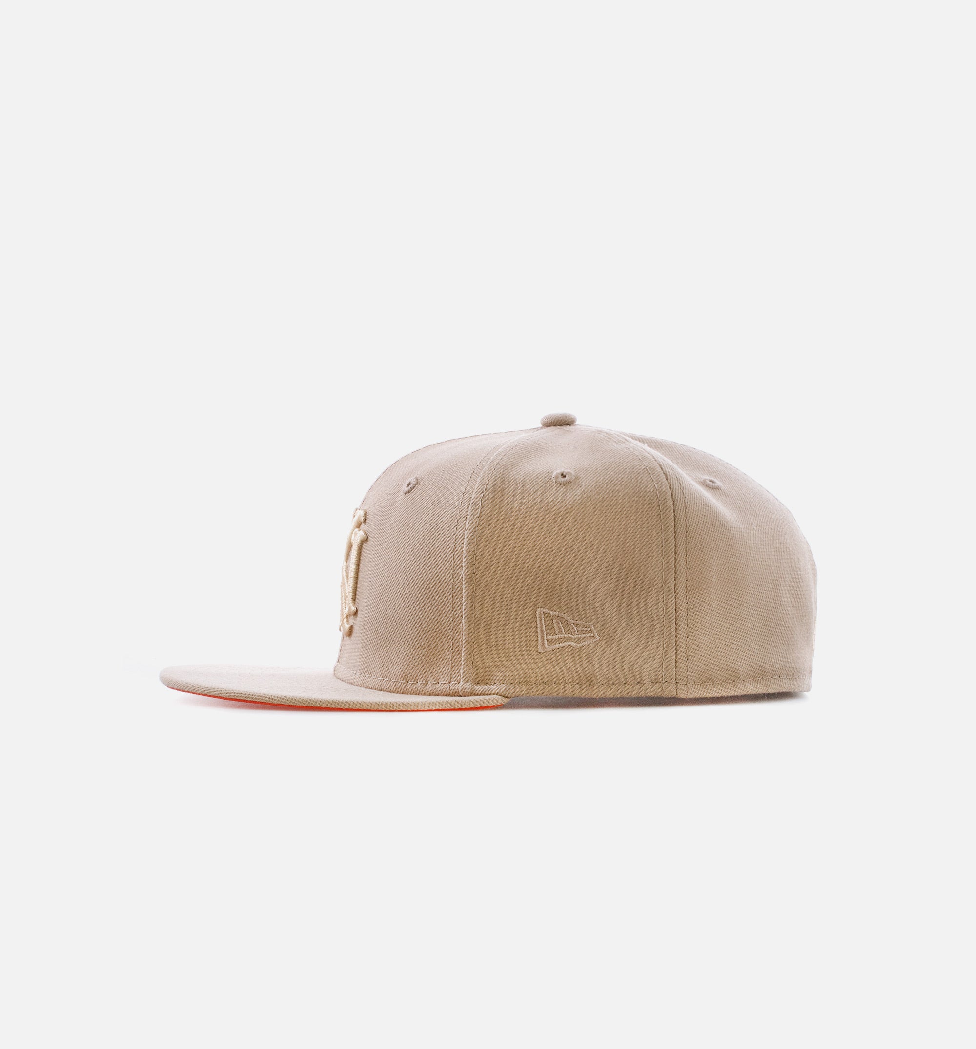 Nice Kicks Monogram 59Fifty Fitted Cap Mens Hat - Tan/Orange、mySite、dreamappss