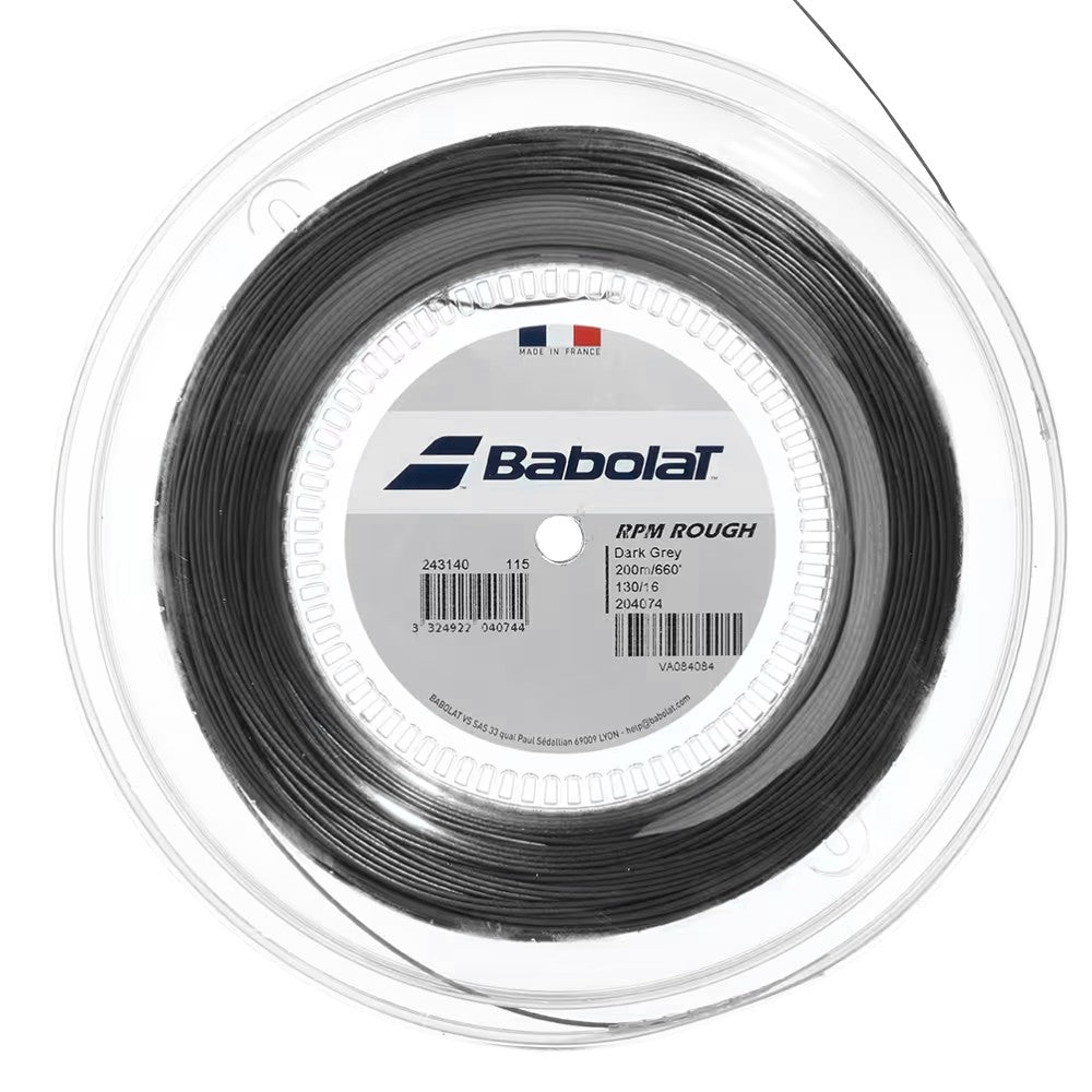Babolat RPM Rough - Dark Grey - String Reel、mySite、neckold
