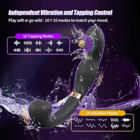 Dual-Ended Prostate and G-Spot Vibrator