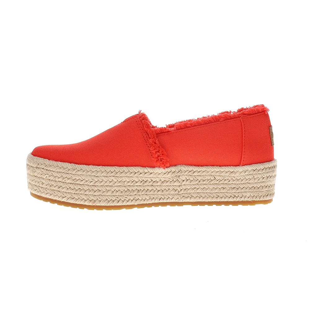 Valencia Canvas Platform Slip On Flats、mySite、gtrtttuynbv