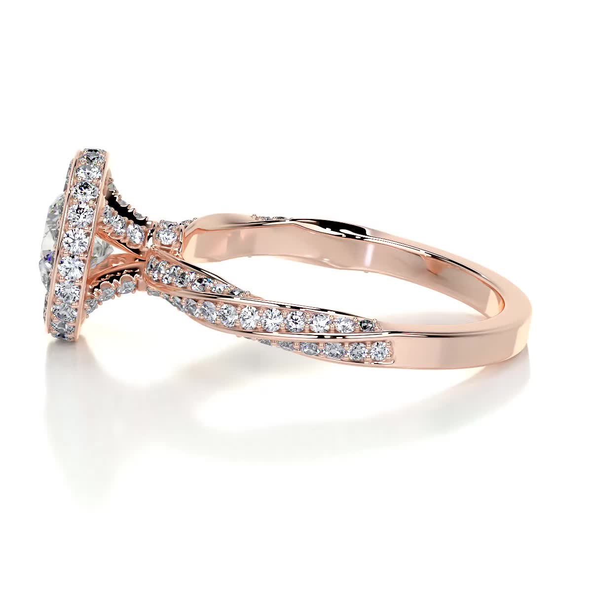 Sarina Diamond Engagement Ring -14K Rose Gold、mySite、hinf8tx79