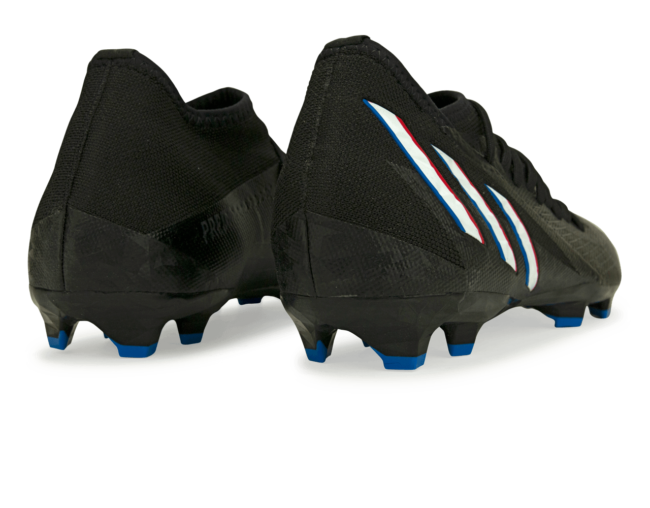 adidas Men's Predator Edge.3 FG Black/White/Red、mySite、noshort