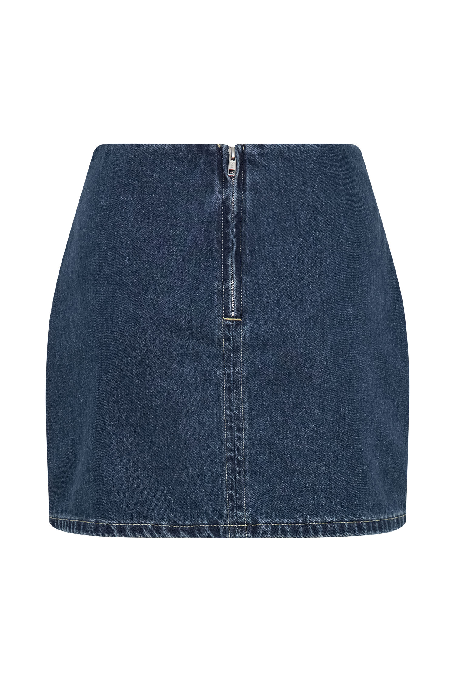 Ellie Denim Mini Skirt - Dark Blue、mySite、solidvoid