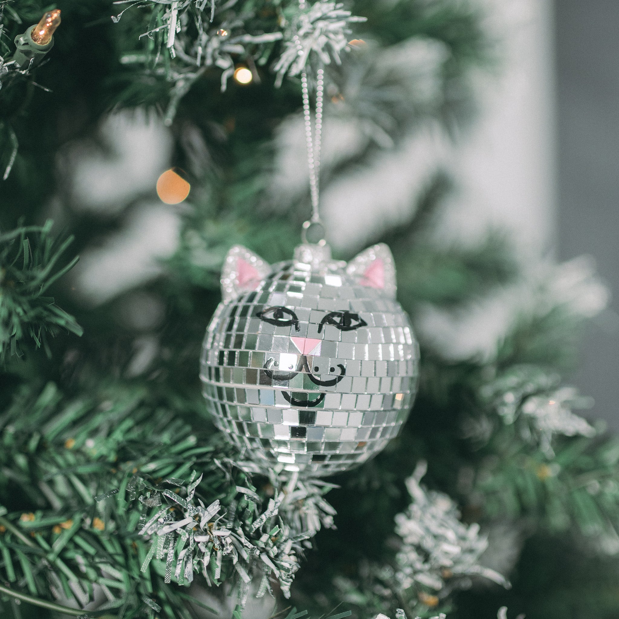  Nermal Disco Ornament (Silver)、mySite、merchandisen