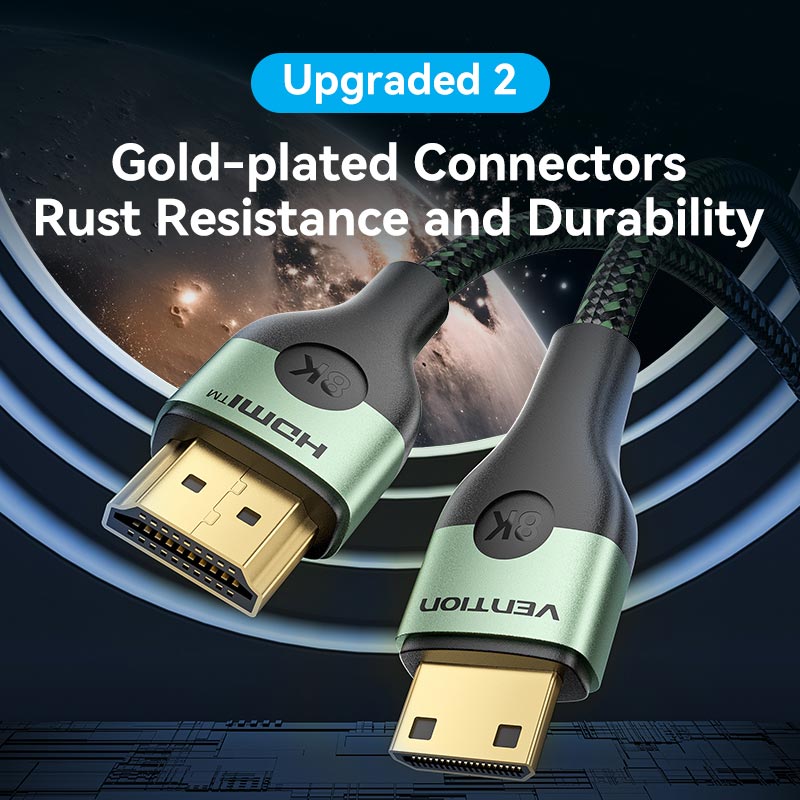 Vention HDMI-C to HDMI-A Cable、mySite、fannypackpong