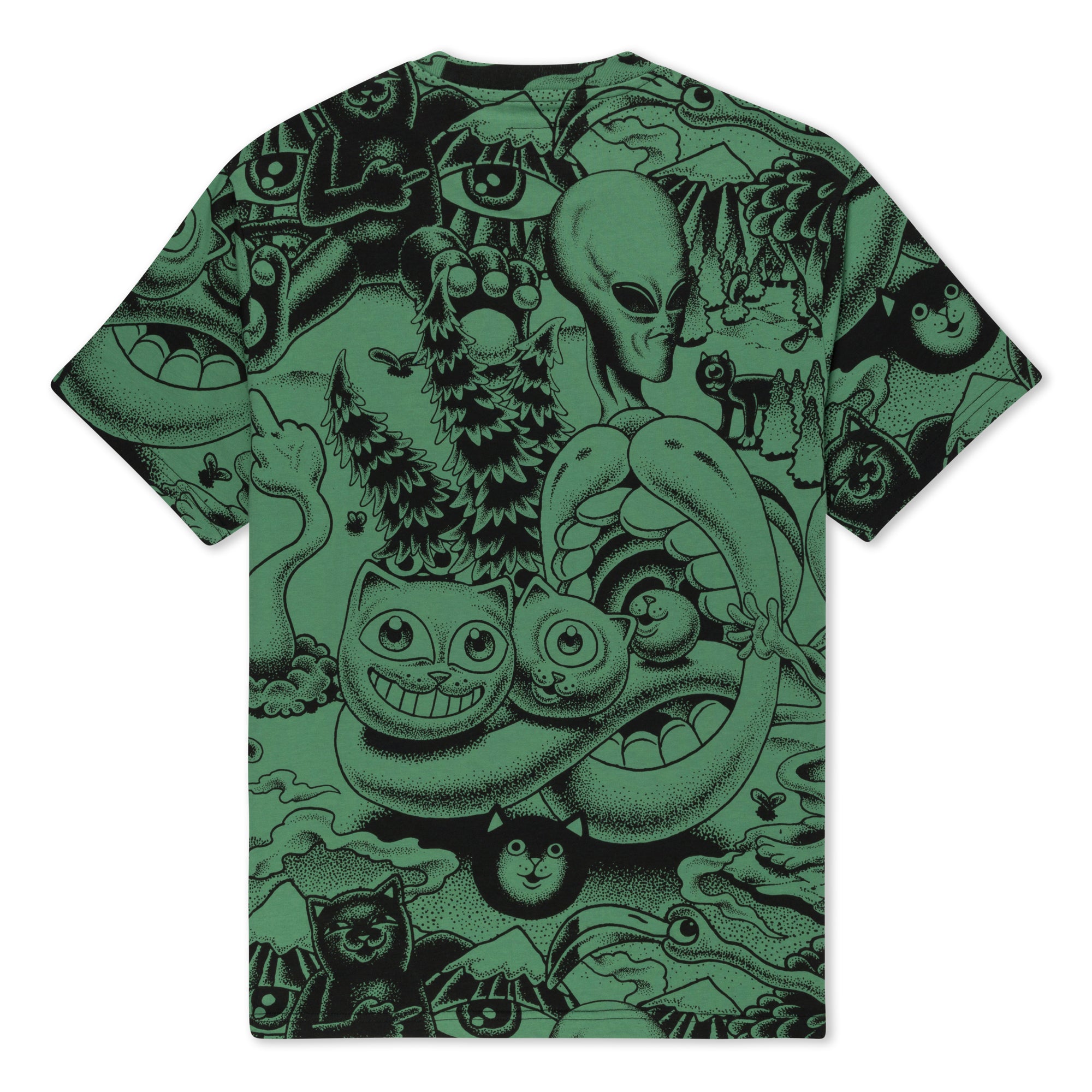  Dark Twisted Fantasy Tee (Olive/Black)、mySite、merchandisen