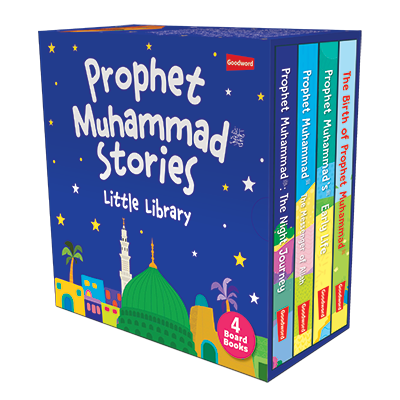 Prophet Muhammad Stories - Little Library (4 Board Books Set)、mySite、topwebapps