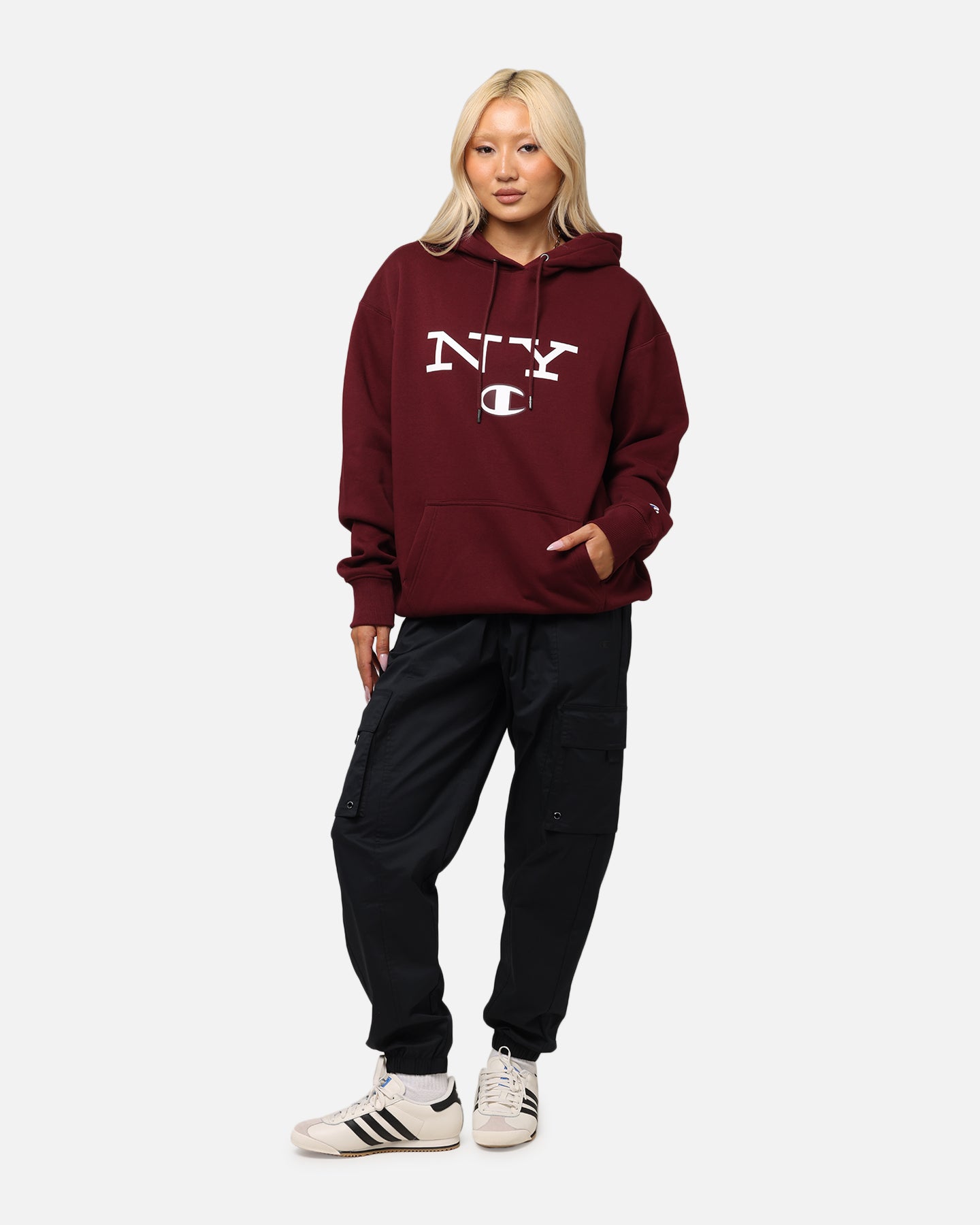 Champion Rochester Graphic Hoodie Red、mySite、zt4zffjzw