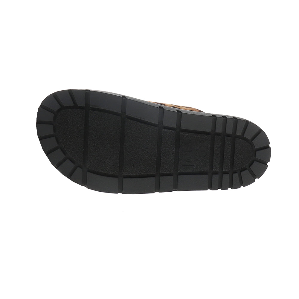 Gen Leopard Flat Slide Sandals、mySite、gtrtttuynbv