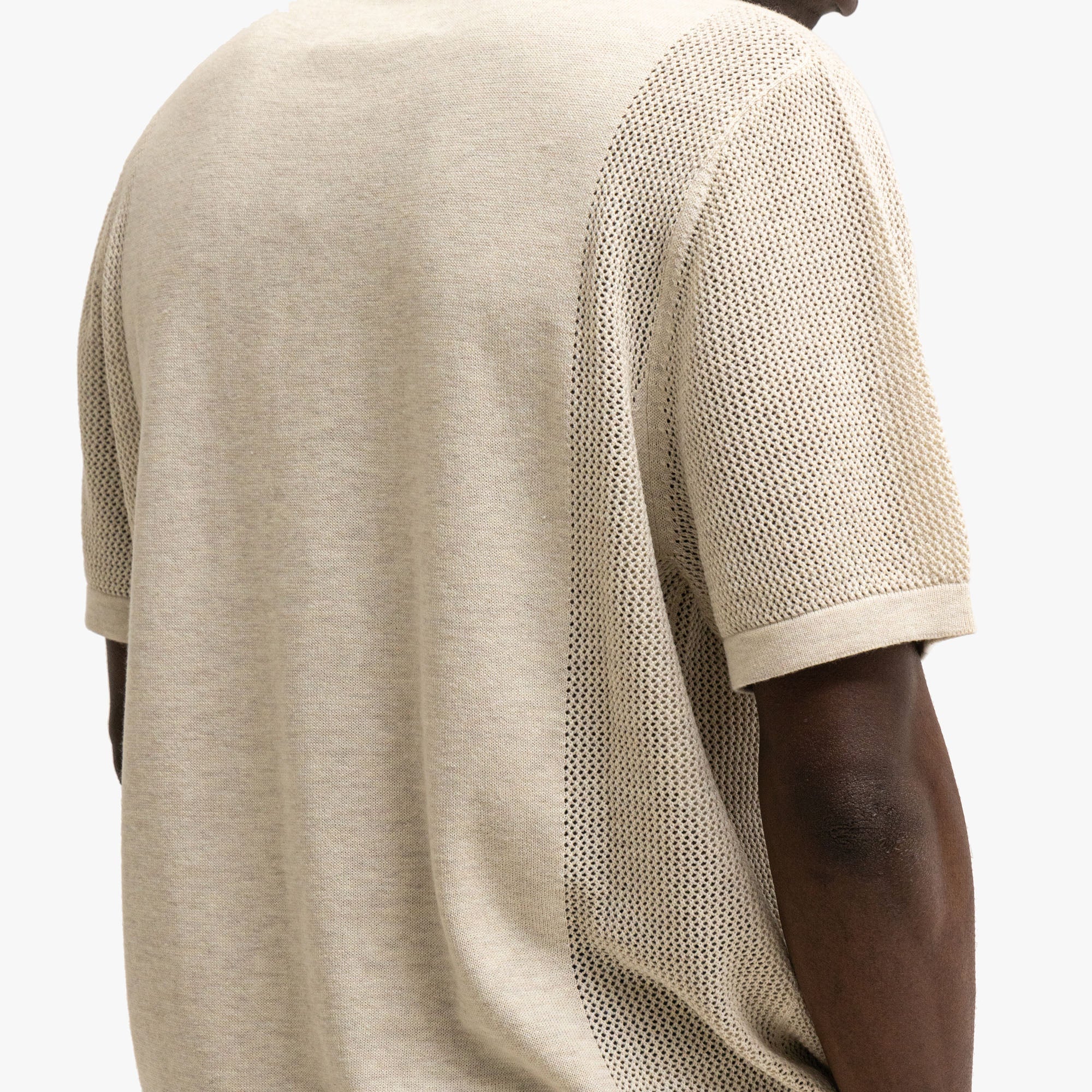  Brain Dead Logo Head Polo Natural、mySite、merchandisen