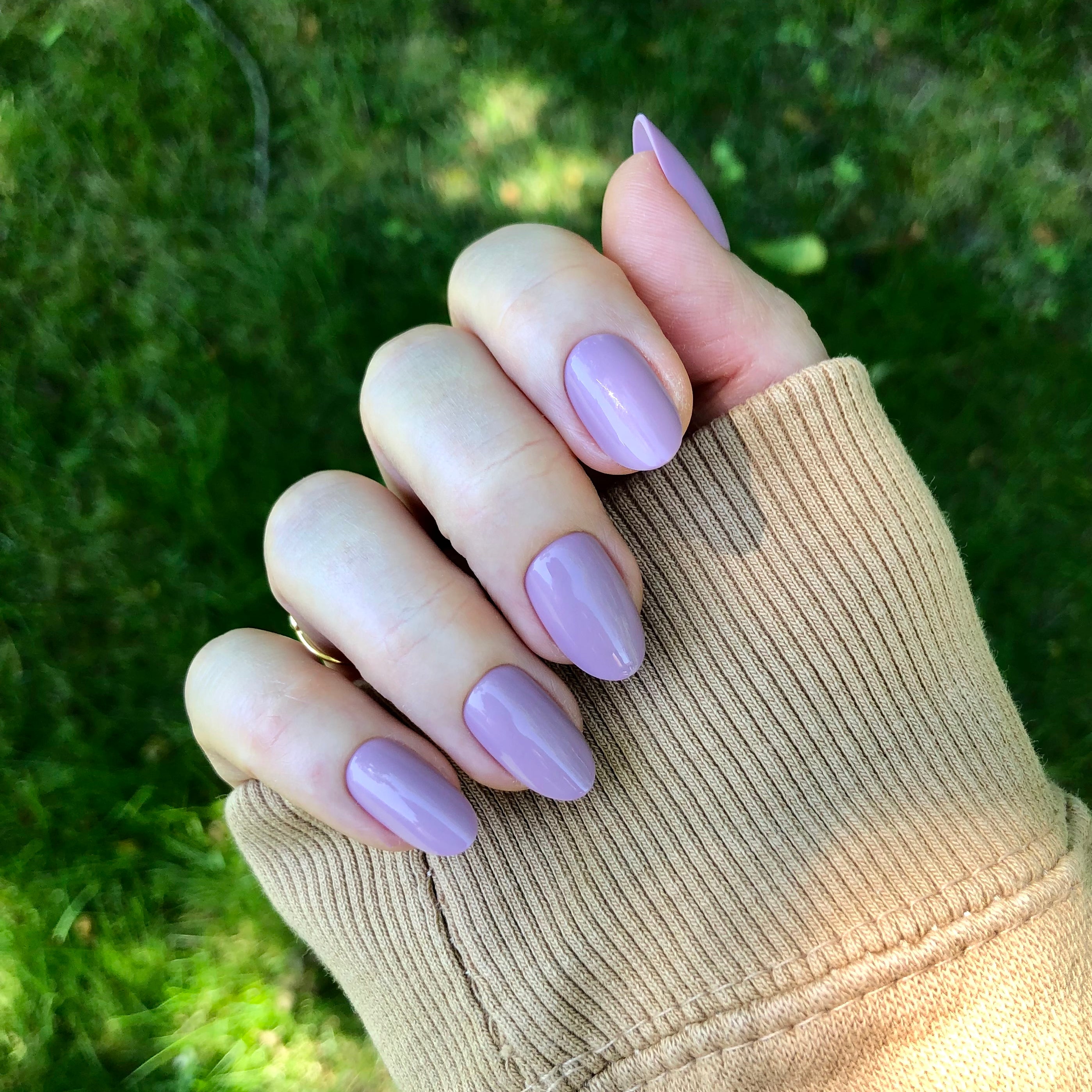 Prairie | Medium | Oval - Tab Press-On、mySite、solidvoid