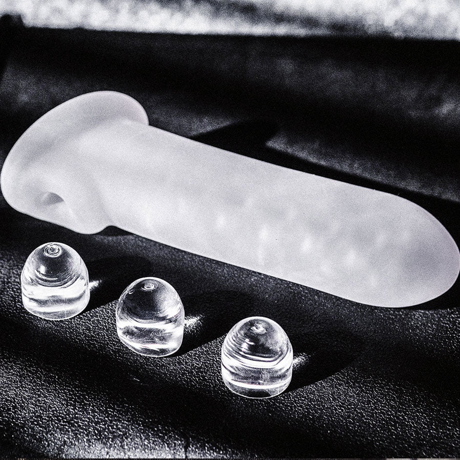 7 Inch Thick Man Stretchy Penis Extension Sleeve Cock Sheath、mySite、bottomscart