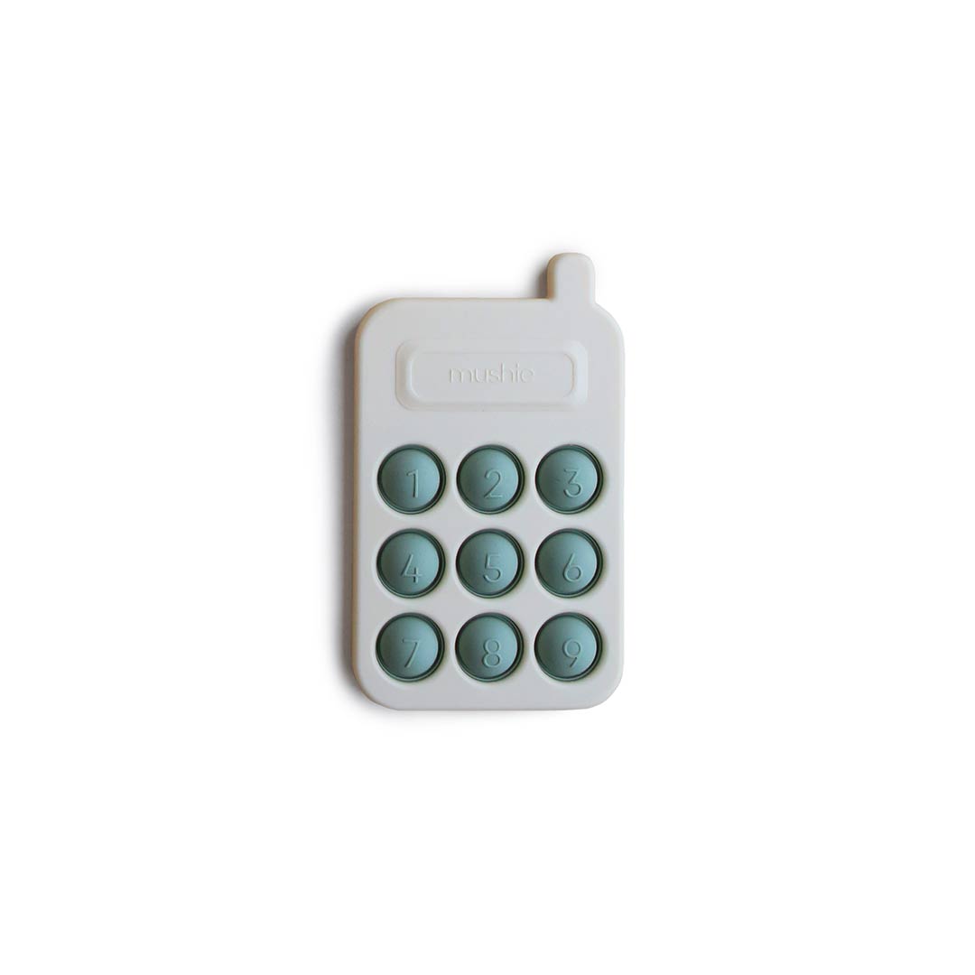  Mushie Phone Press Toy - Cambridge Blue、mySite、merchandisen