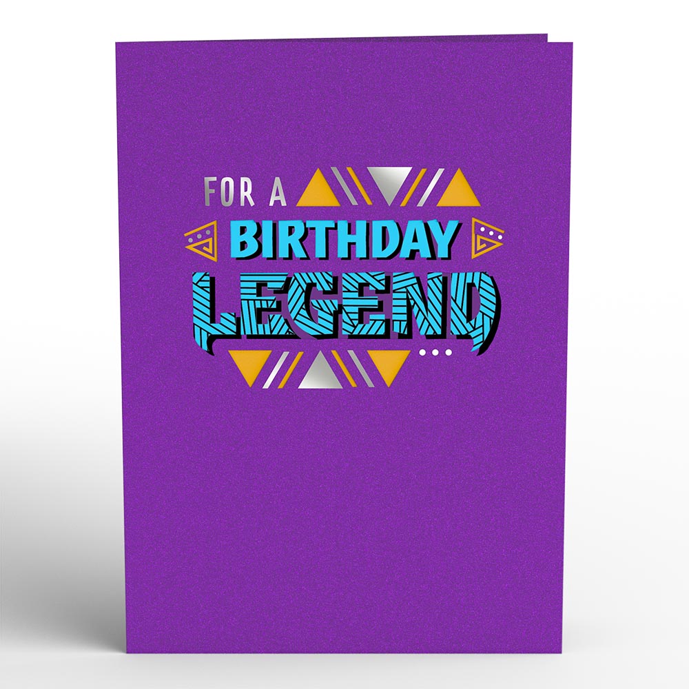 Marvel's Black Panther Birthday Legend Pop-Up Card、mySite、solidvoid