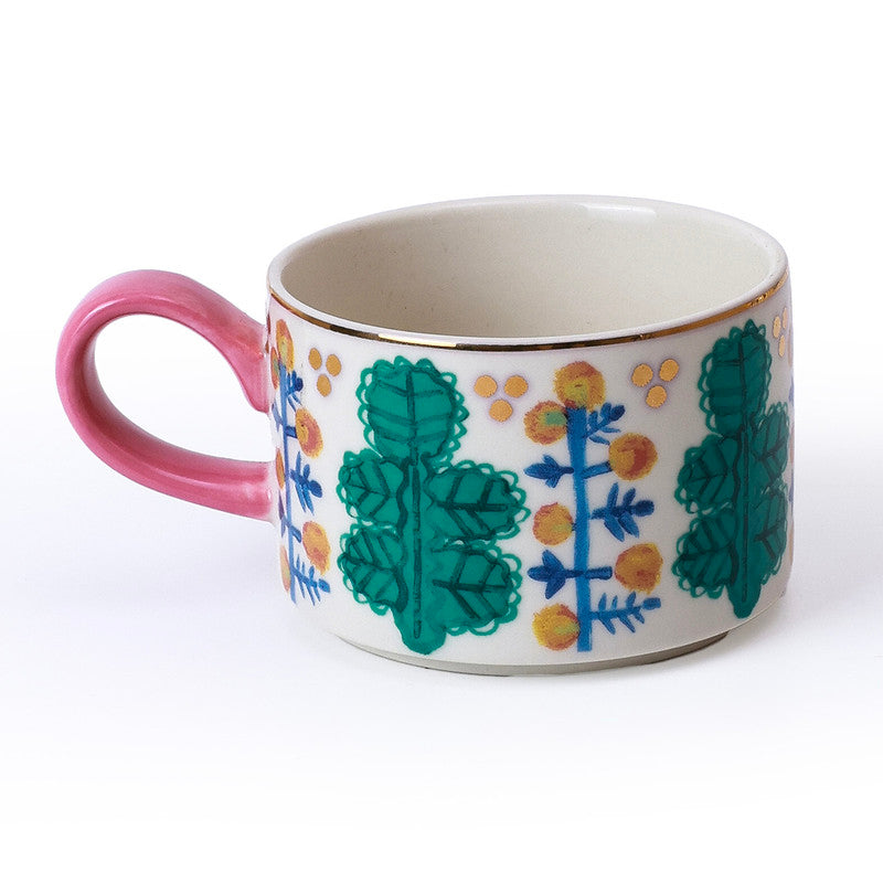 Ceramic Tea Pot Set | Tea Pot & Cups | Multicolour | Set of 3、mySite、camillekostekn