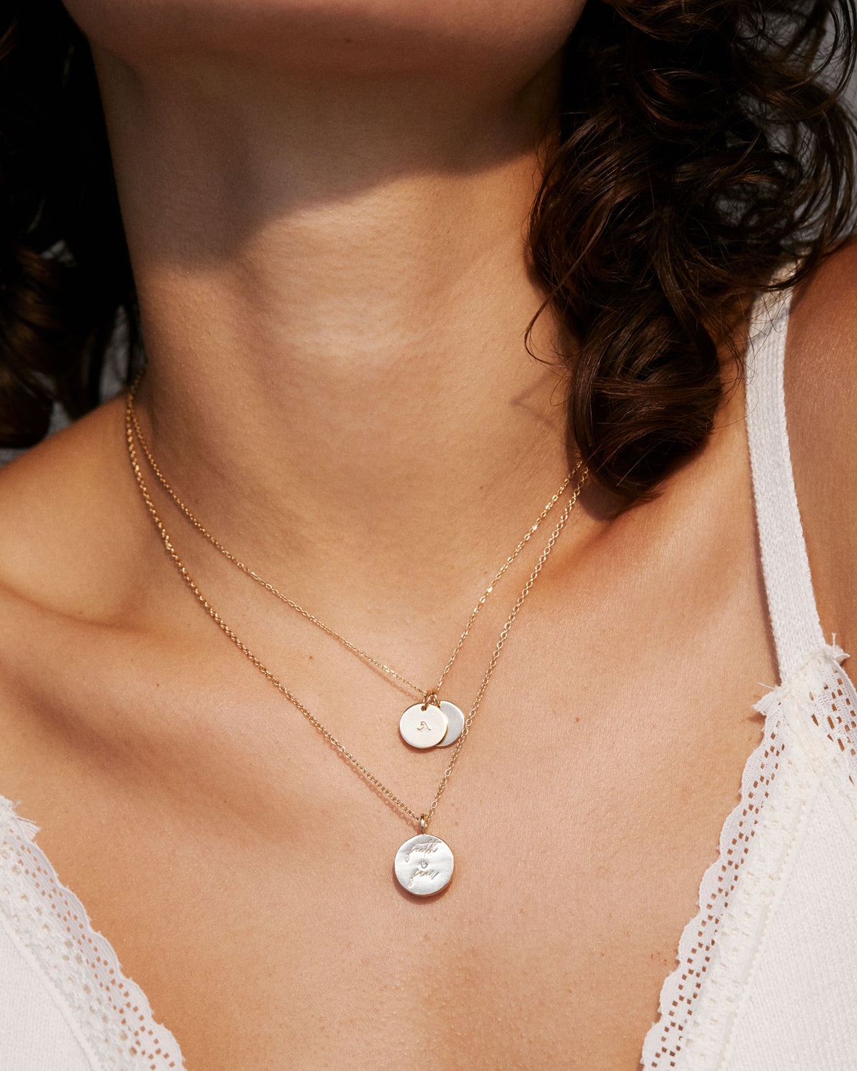 Faith Over Fear Necklace、mySite、hinf8tx79