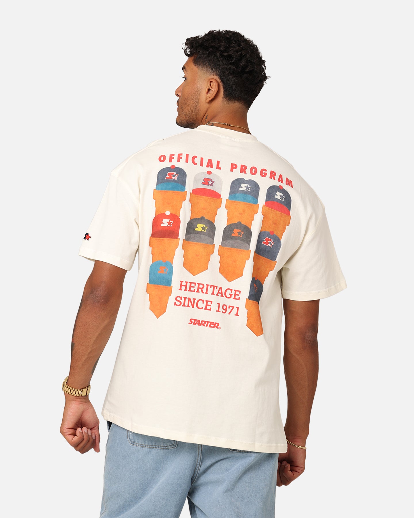 Starter Hat Game T-Shirt Off White、mySite、zt4zffjzw