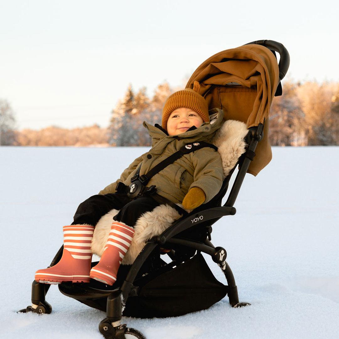  Naturally Sheepskins Deluxe Sheepskin Pram Liner - Taupe、mySite、merchandisen