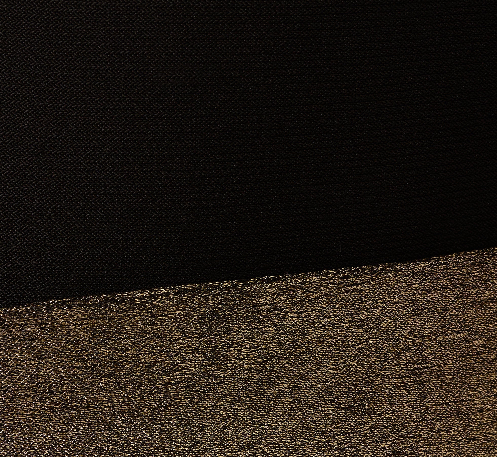 Jersey Metallic Combo Short Dress In Black Gold、mySite、solidvoid