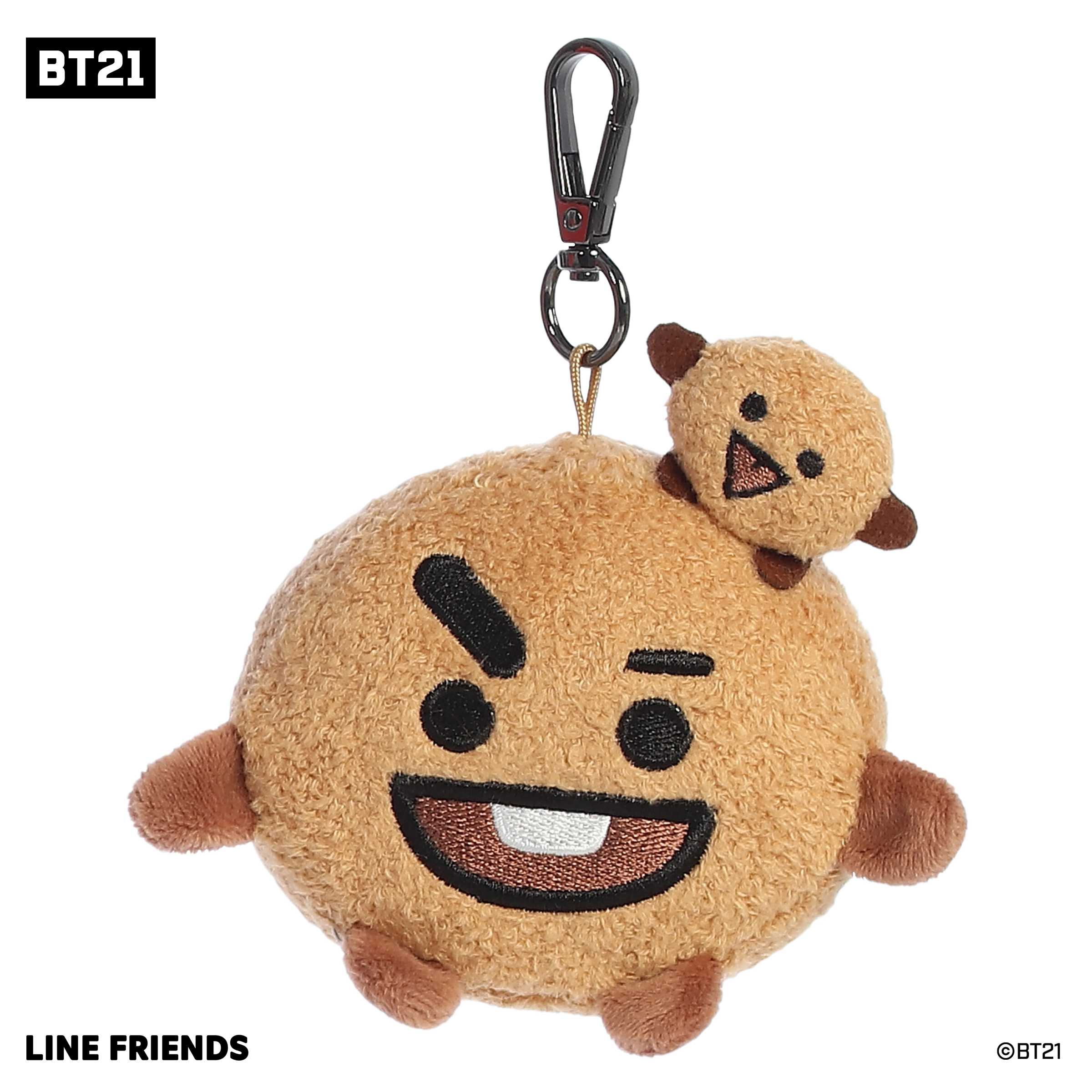 Aurora® - BT21 - 4 SHOOKY Clip-On、mySite、g9winljtr