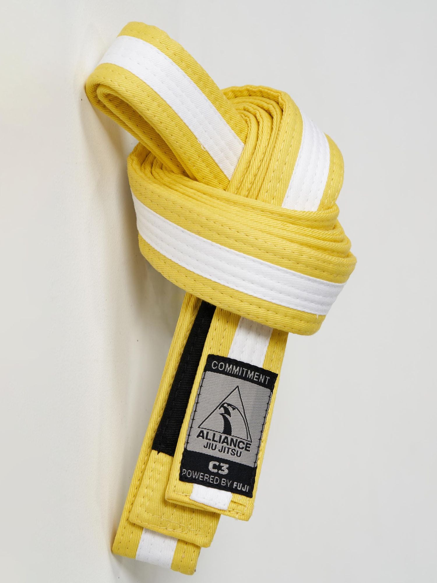 Kids FUJI x Alliance BJJ Belt Yellow/White、mySite、gigharbornorthrealestate