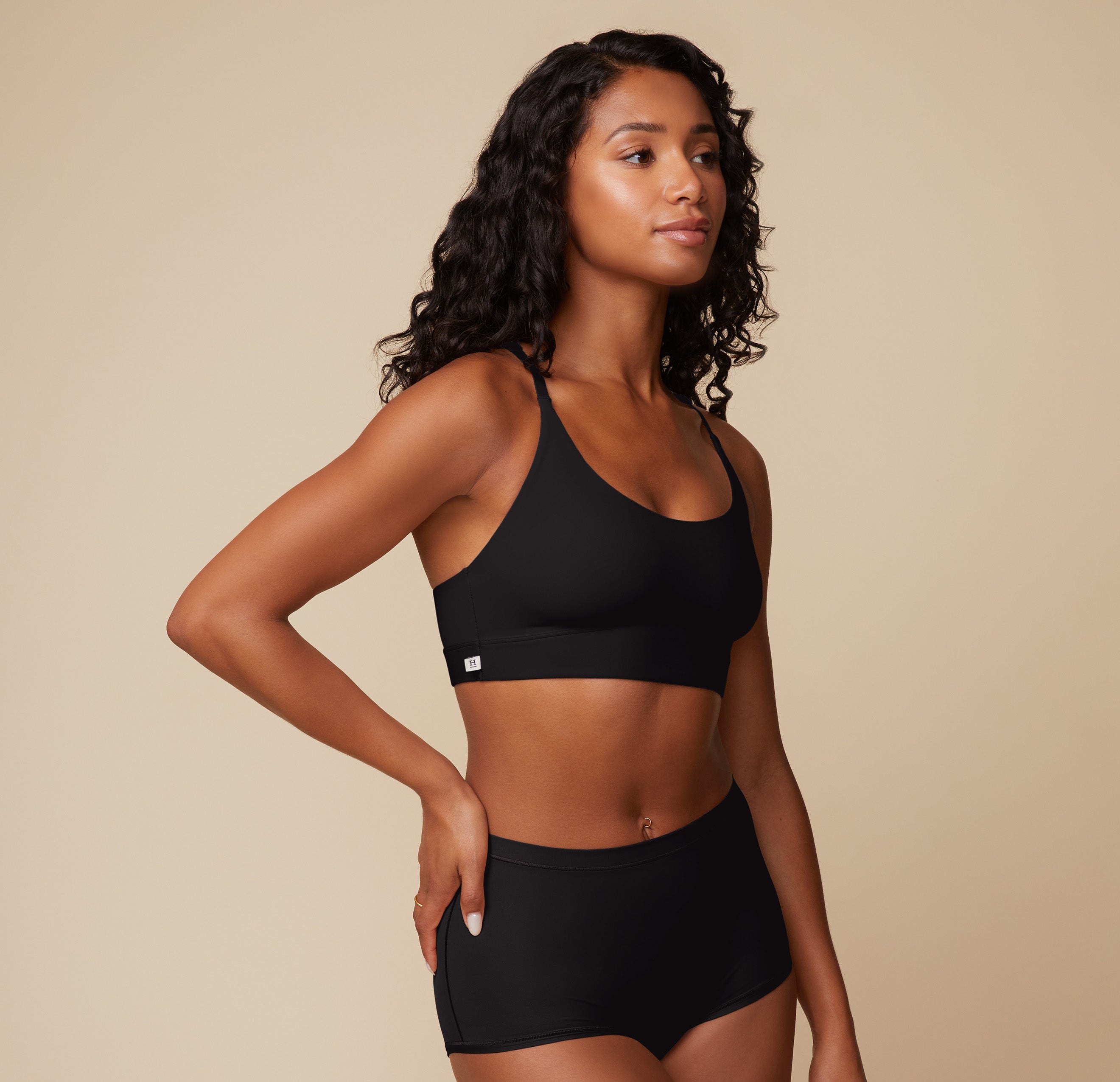 Bliss Racerback Bralette - Black、mySite、bengalsvssteelers