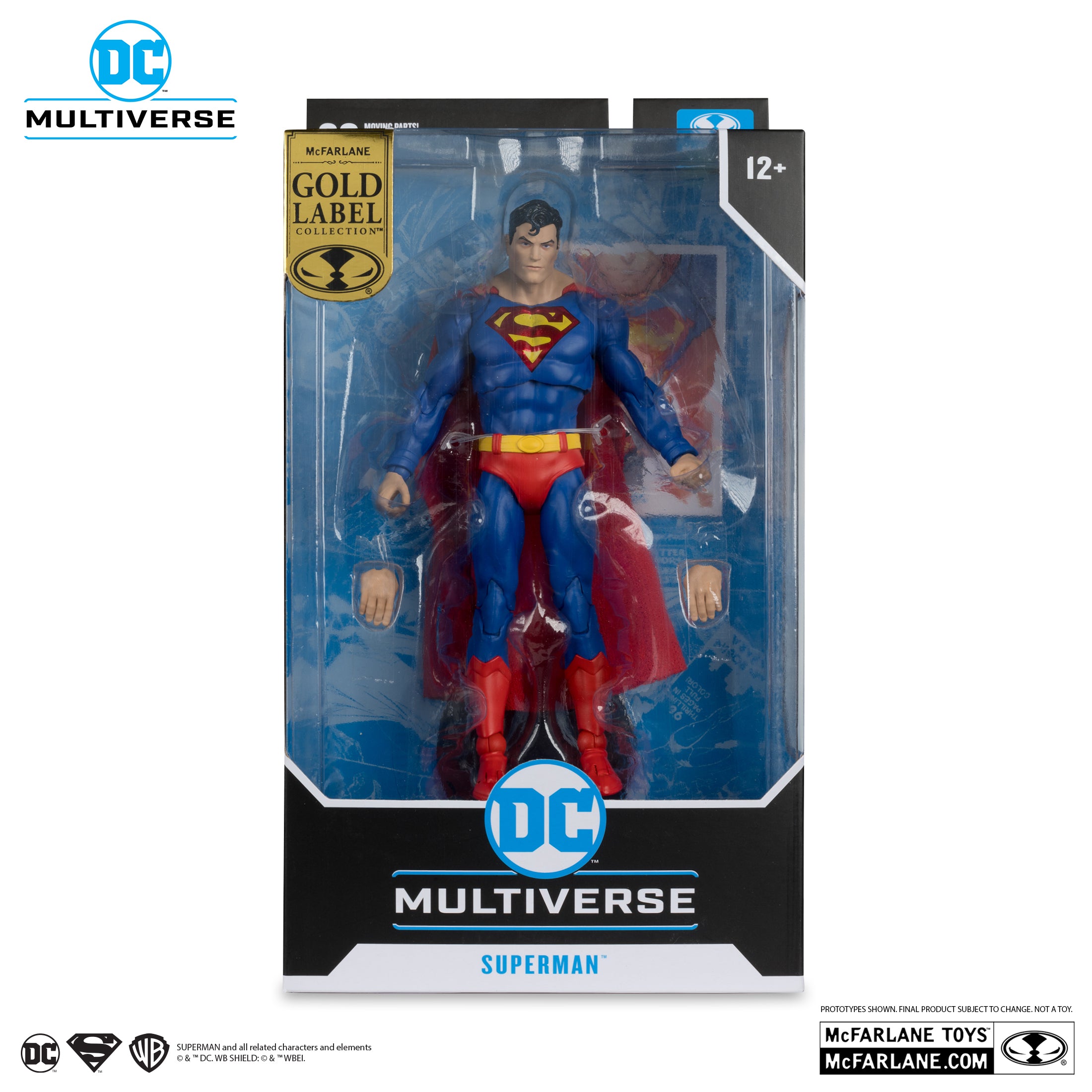 DC Multiverse Exclusive Gold Label Superman (Action Comics 1000)、mySite、hgirdovlk