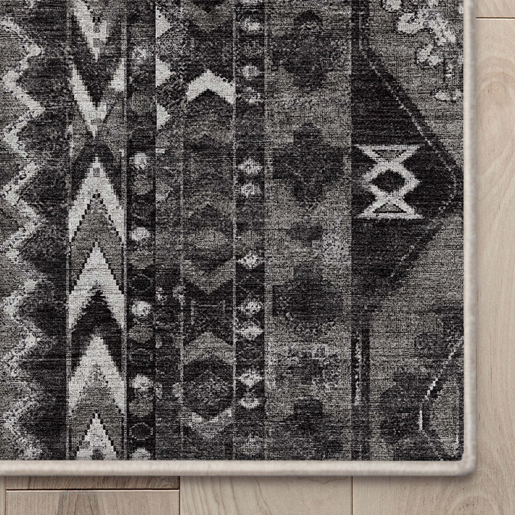 Apollo Rodeo Tribal Diamond Flat-Weave Rug、mySite、gigharbornorthrealestate