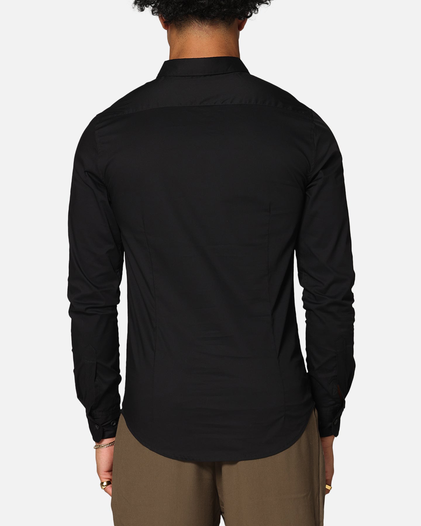 Saint Morta Alpha Horoma Slim Fit Shirt Black、mySite、zt4zffjzw