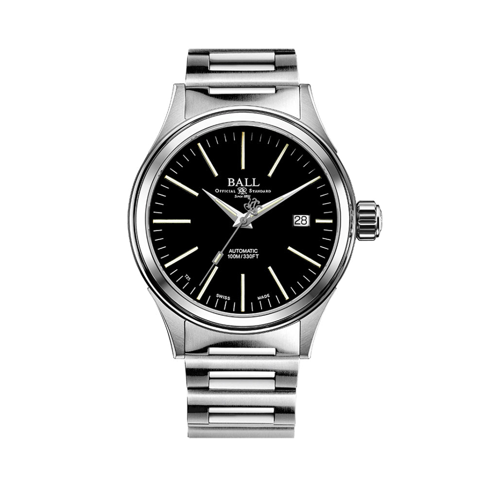  Fireman Enterprise 40mm - Black on Bracelet