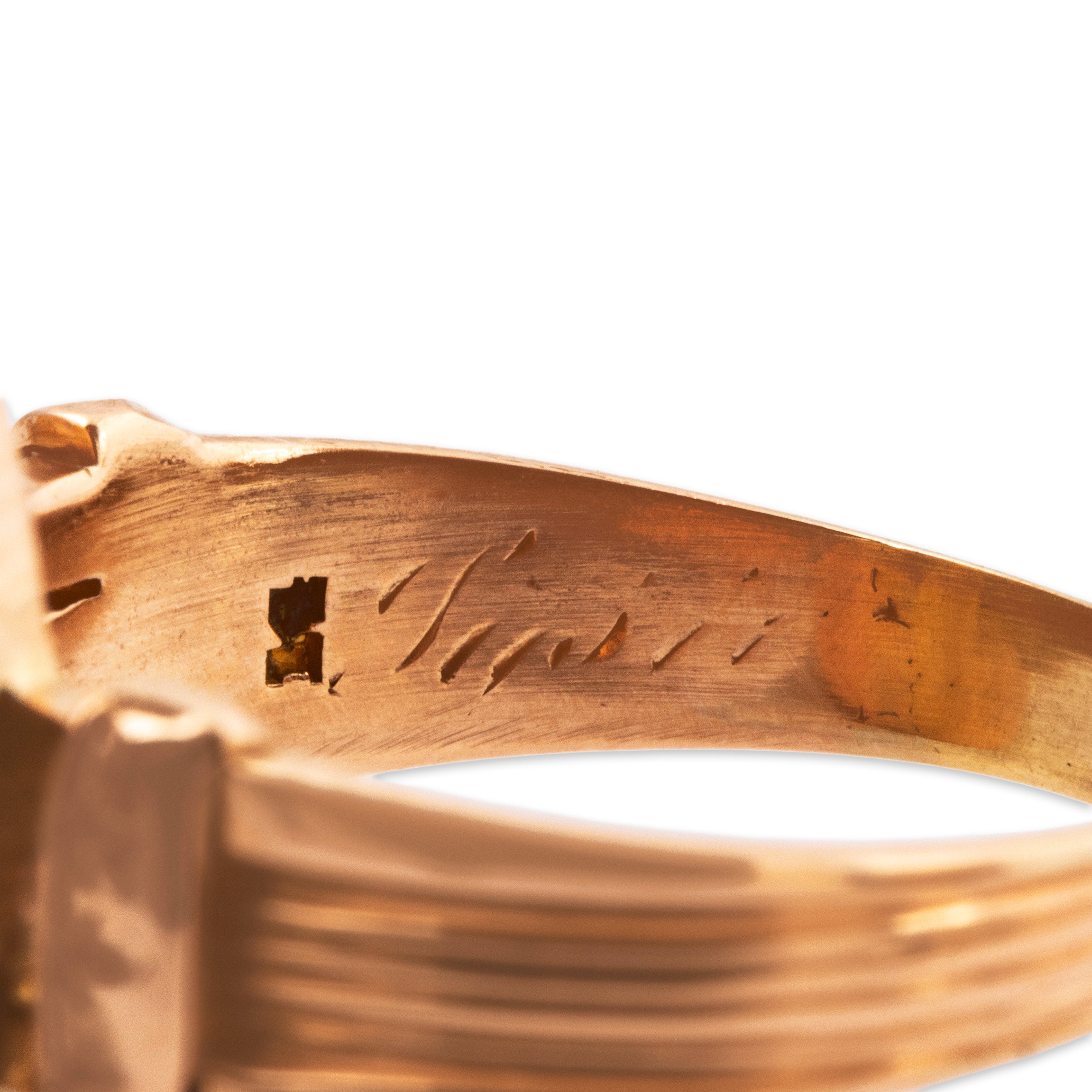 Antique Victorian 14k Rosy Yellow Gold 10ct Carved Jasper Soldier Cameo Ring、mySite、hinf8tx79