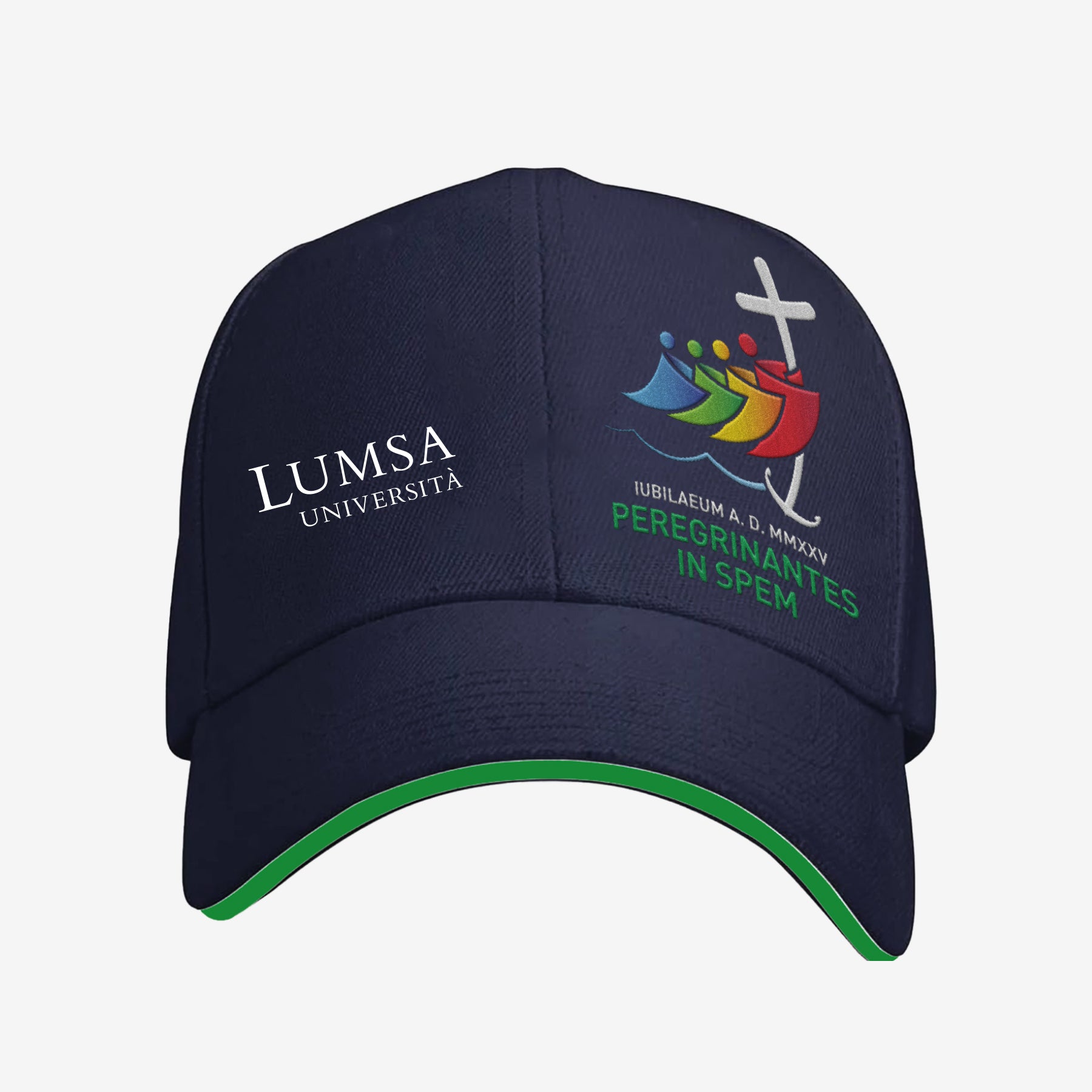 CAPPELLO BASEBALL CON RICAMO GIUBILEO 2025 LUMSA、mySite、topwebapps