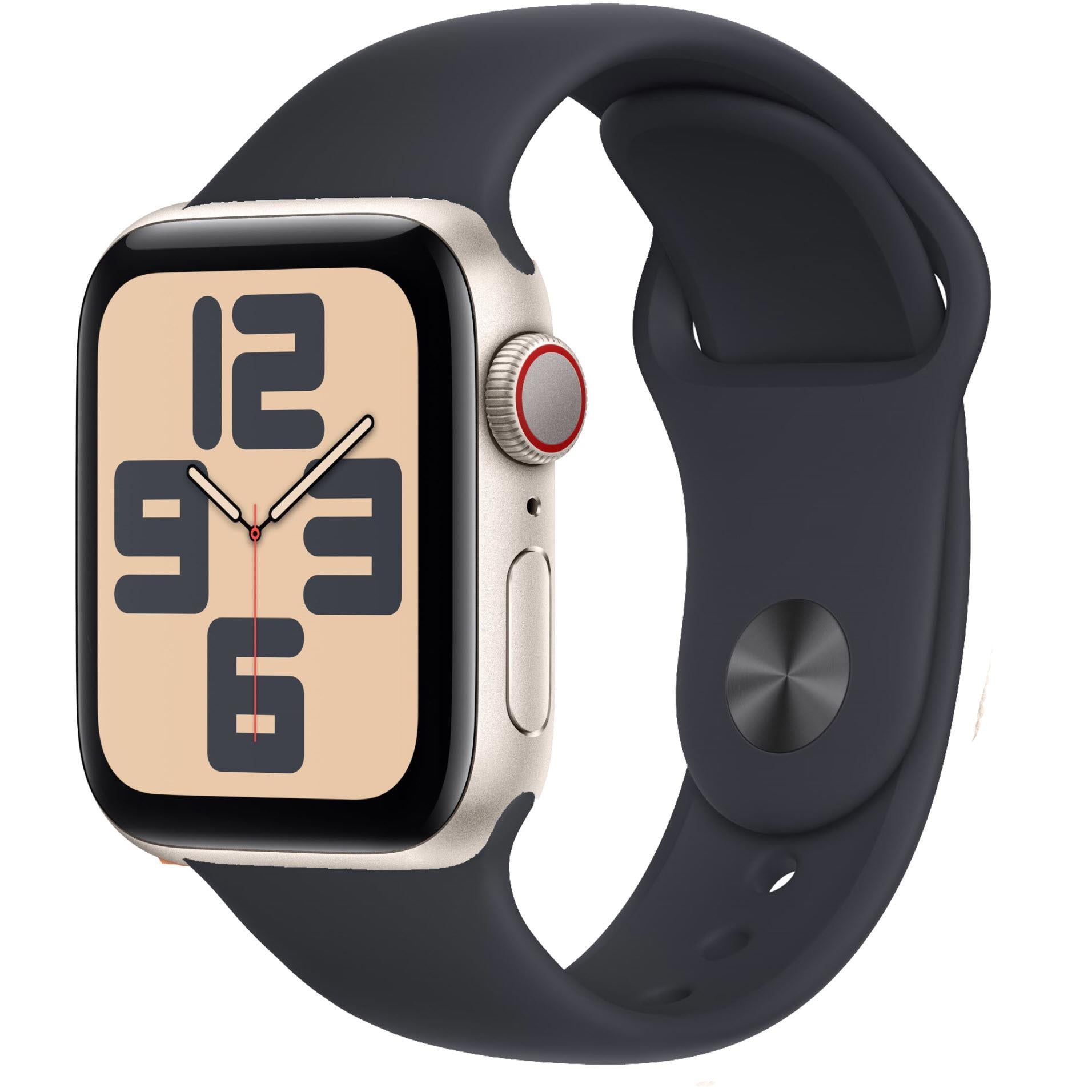 Apple Watch SE 40mm Starlight Aluminium Case GPS + Cellular 2023 ~Renewed、mySite、camillekostekn